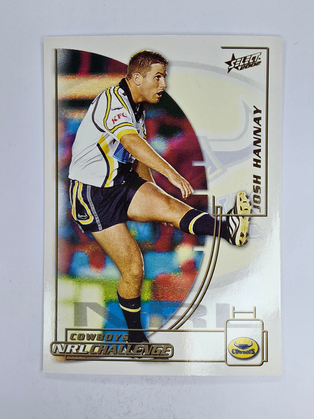 NRL 2002 Challenge Base Card #154 Josh Hannay North Queensland Cowboys