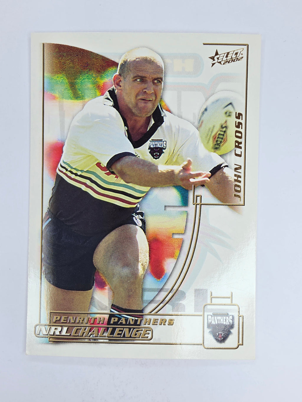 NRL 2002 Challenge Base Card #161 John Cross Penrith Panthers