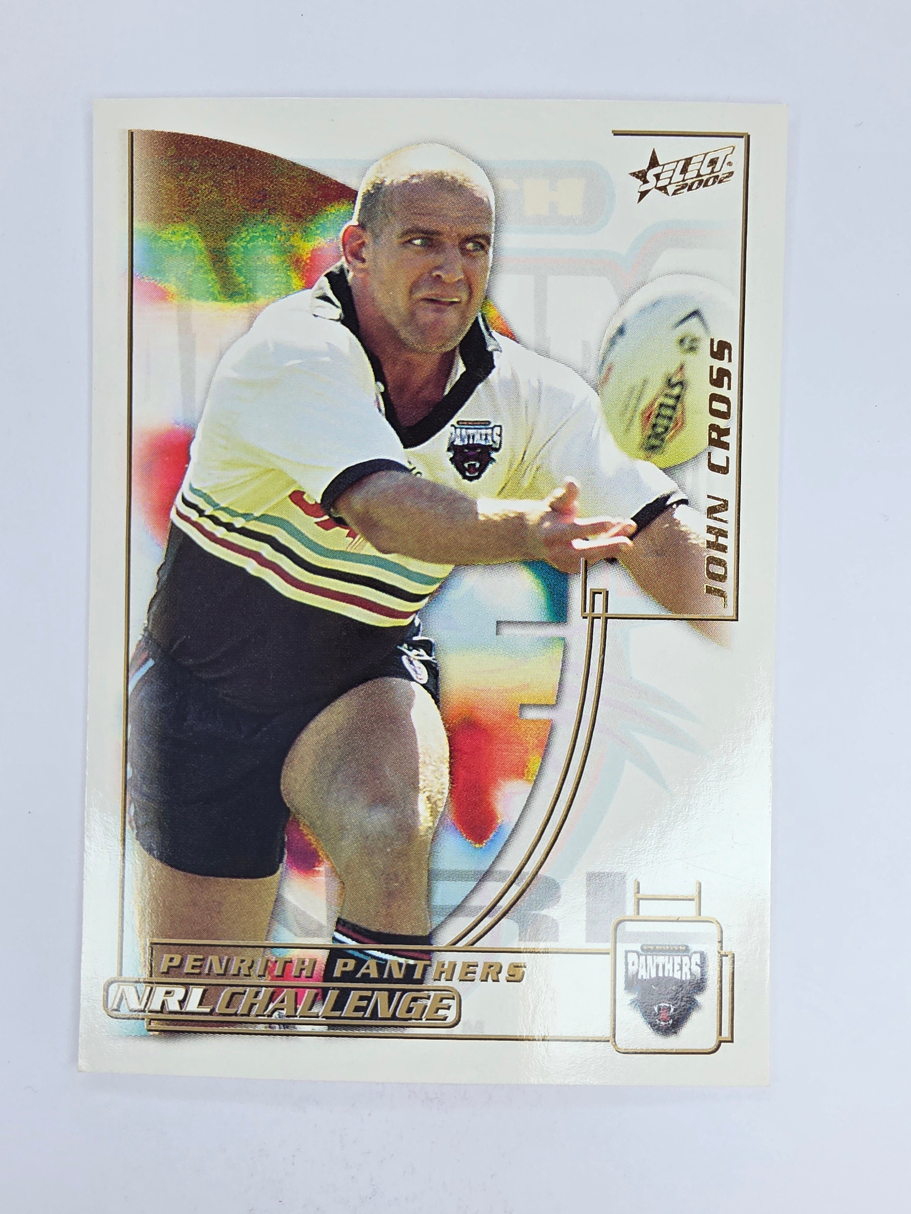NRL 2002 Challenge Base Card #161 John Cross Penrith Panthers