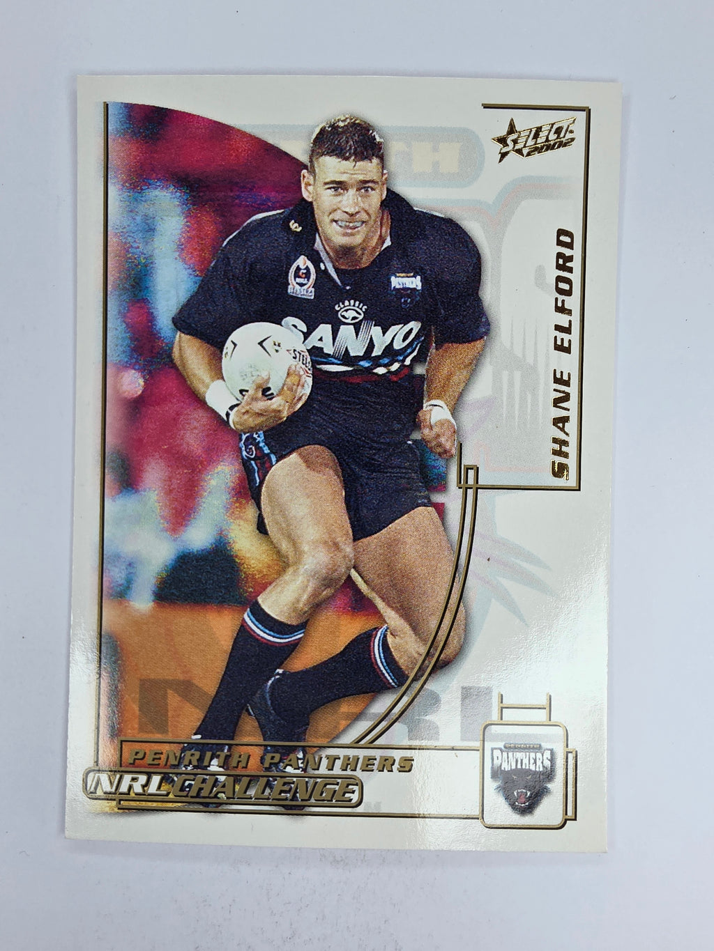 NRL 2002 Challenge Base Card #162 Shane Elford Penrith Panthers