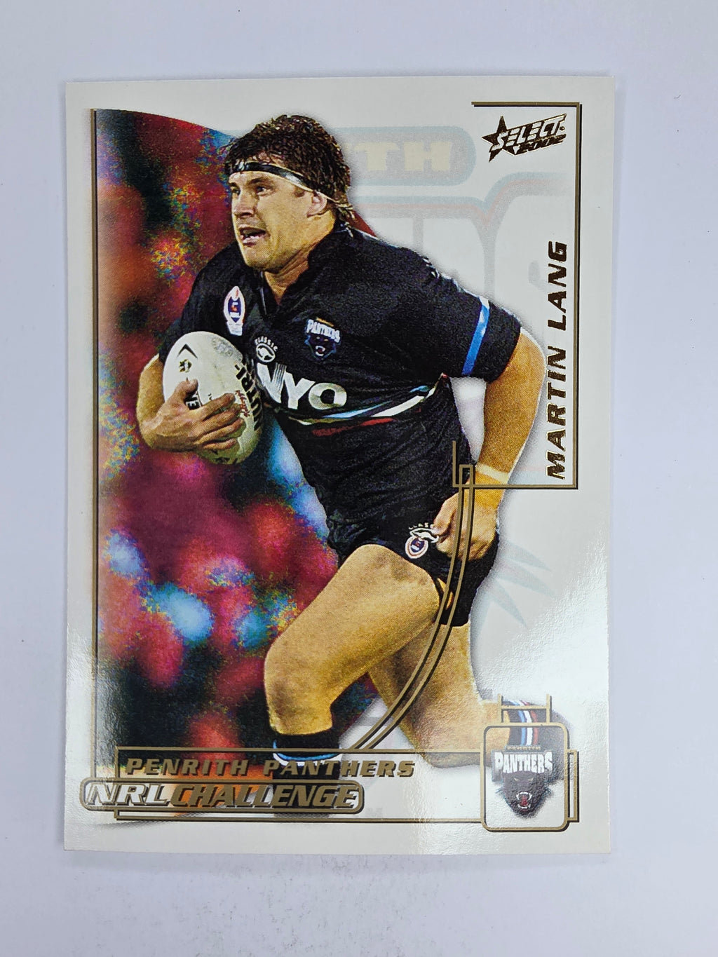 NRL 2002 Challenge Base Card #164 Martin Lang Penrith Panthers