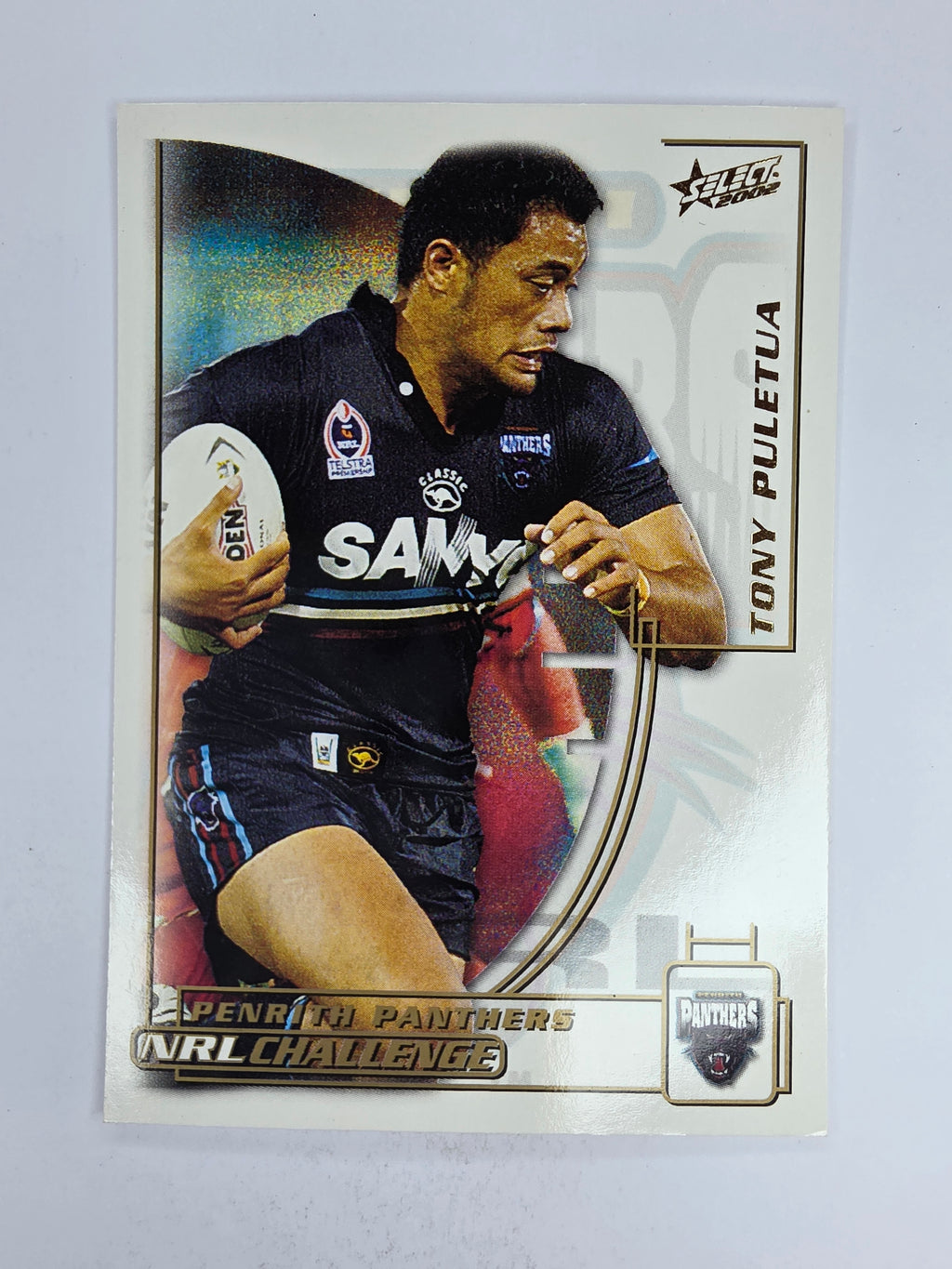 NRL 2002 Challenge Base Card #165 Tony Puletua Penrith Panthers