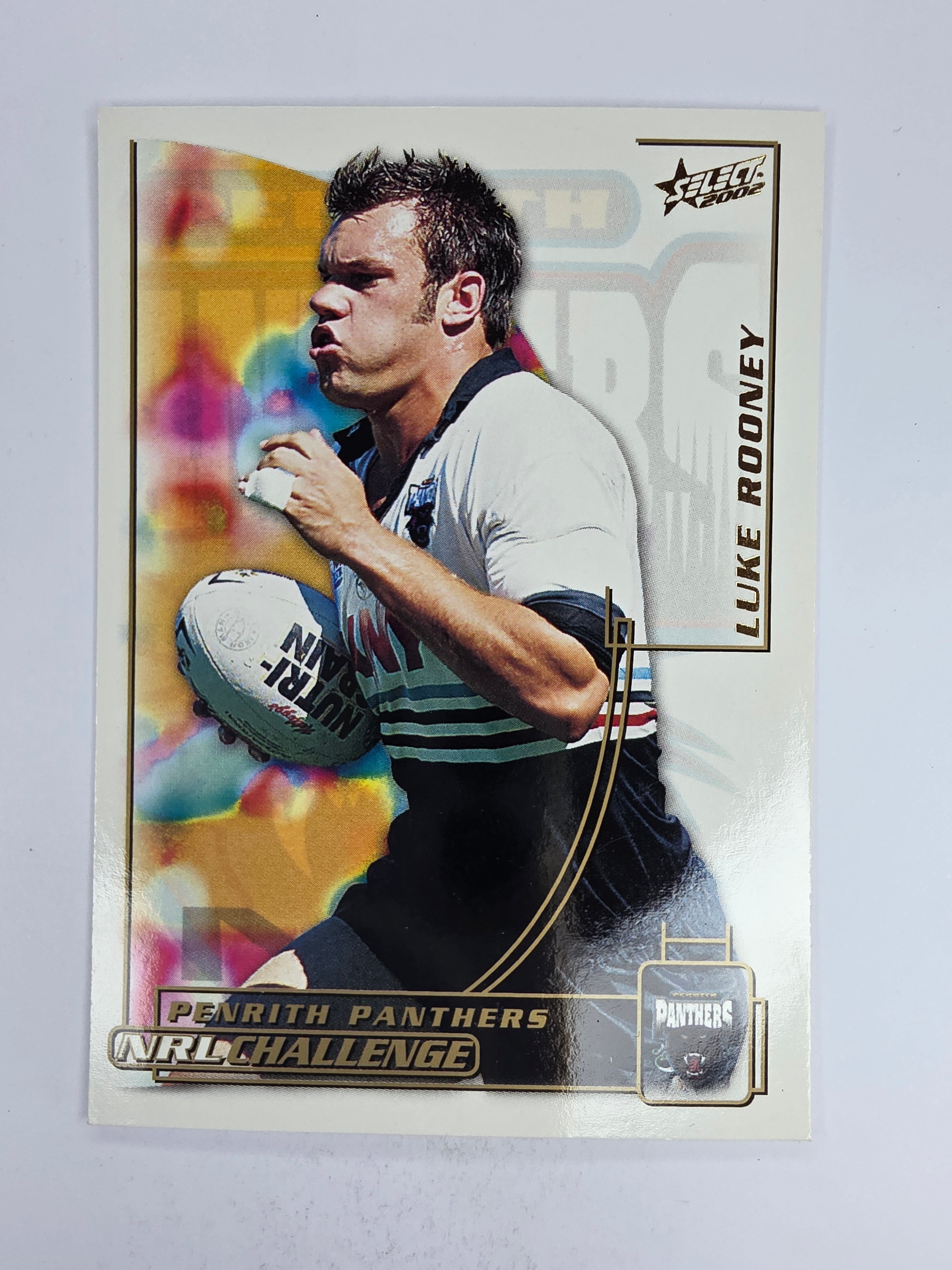 NRL 2002 Challenge Base Card #167 Luke Rooney Penrith Panthers