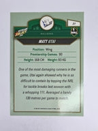 NRL 2006 Accolade Base Card #21 Matt Utai Canterbury Bankstown Bulldogs