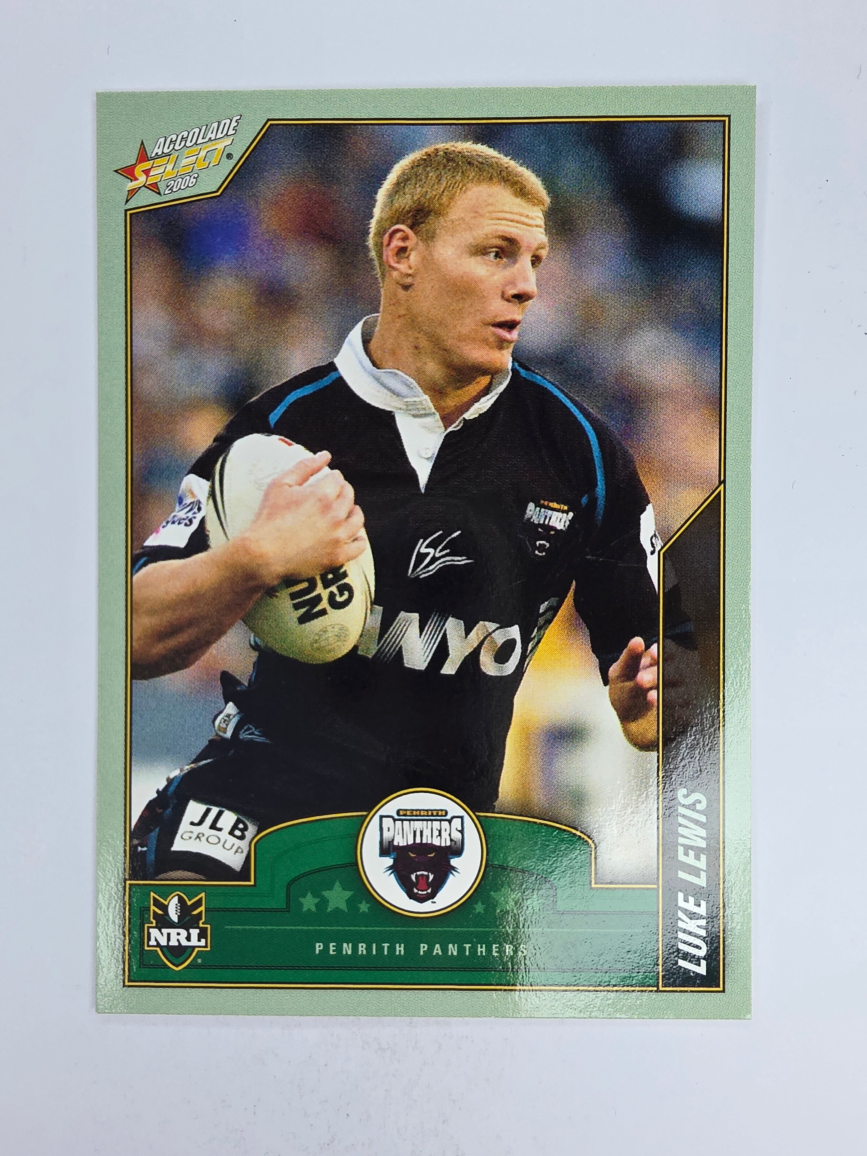 NRL 2006 Accolade Base Card #96 Luke Lewis Penrith Panthers