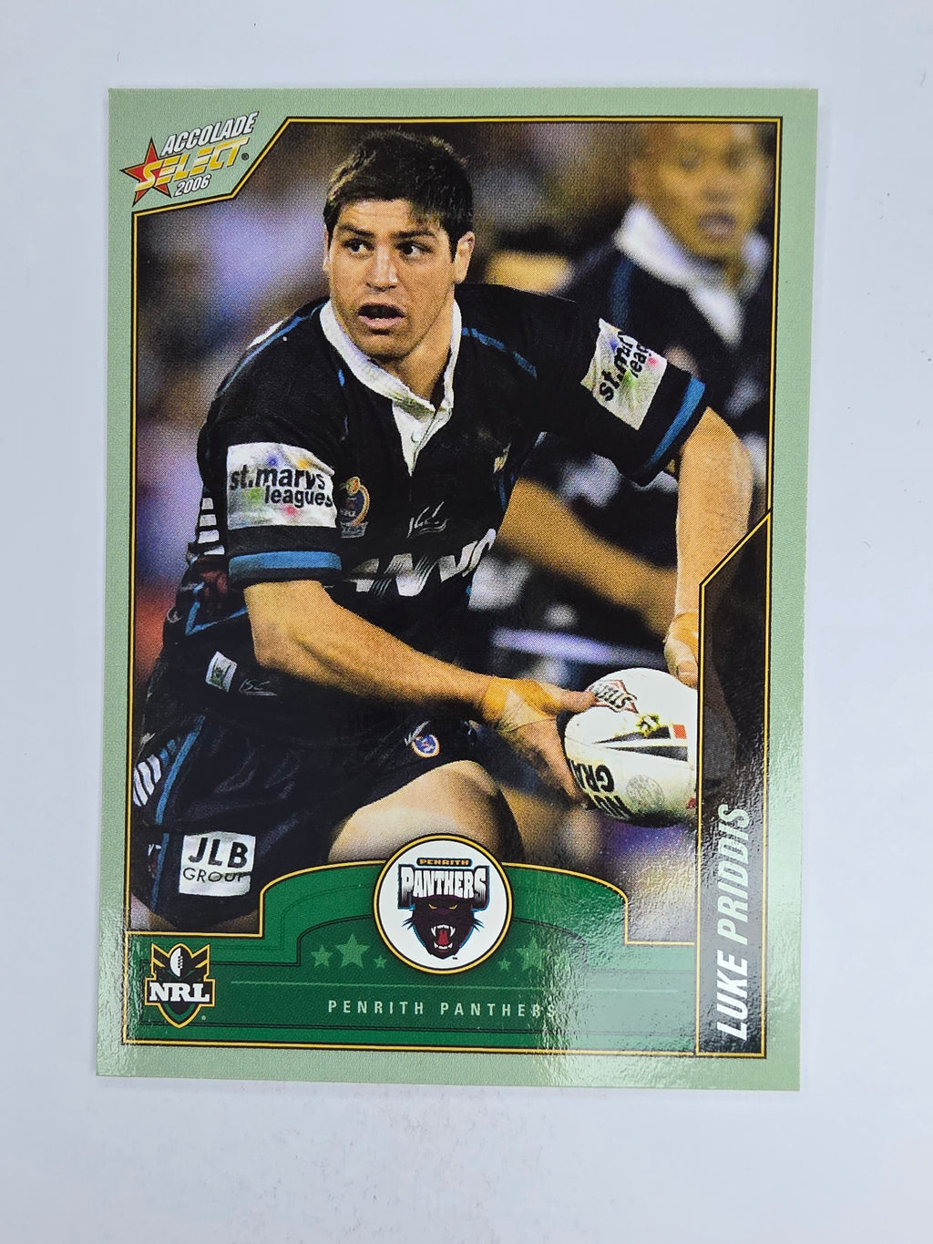 NRL 2006 Accolade Base Card #97 Luke Priddis Penrith Panthers