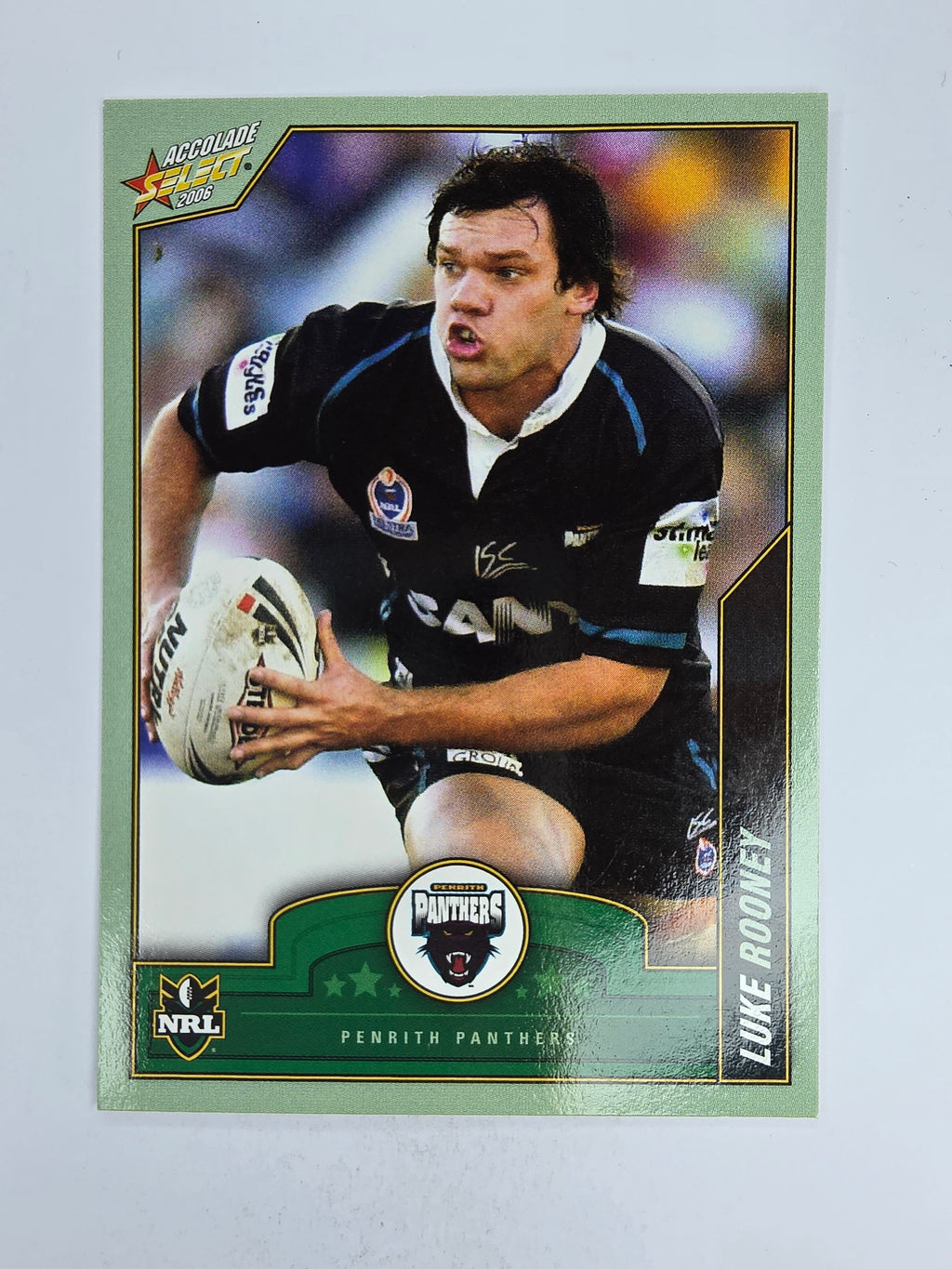 NRL 2006 Accolade Base Card #100 Luke Rooney Penrith Panthers