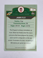 NRL 2006 Accolade Base Card #111 Jason Ryles St George Illawarra Dragons
