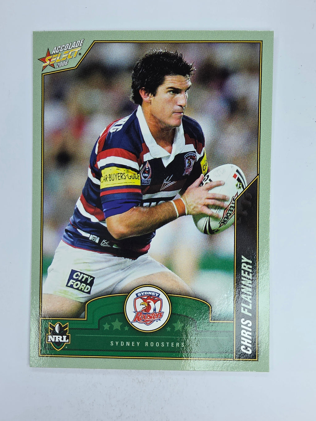 NRL 2006 Accolade Base Card #127 Chris Flannery Sydney Roosters