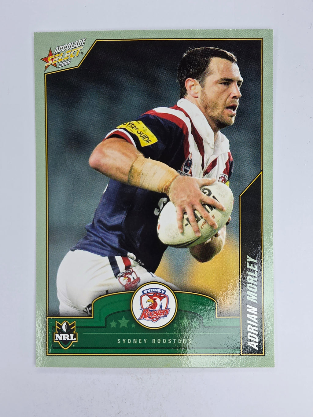 NRL 2006 Accolade Base Card #131 Adrian Morley Sydney Roosters