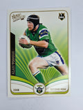 NRL 2006 Invincible Base Card #34 Alan Tongue Canberra Raiders