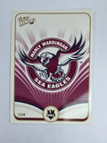 NRL 2006 Invincible Base Card #51 Manly Warringah Sea Eagles Logo
