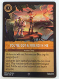 Disney Lorcana Wilds Unknown | Coldfoil | #030/204 | You've Got a Friend in Me | Super Rare
