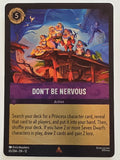 Disney Lorcana Wilds Unknown | Coldfoil | #065/204 | Don't Be Nervous | Rare