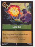Disney Lorcana Wilds Unknown | Coldfoil | #096/204 | Sabotage | Common