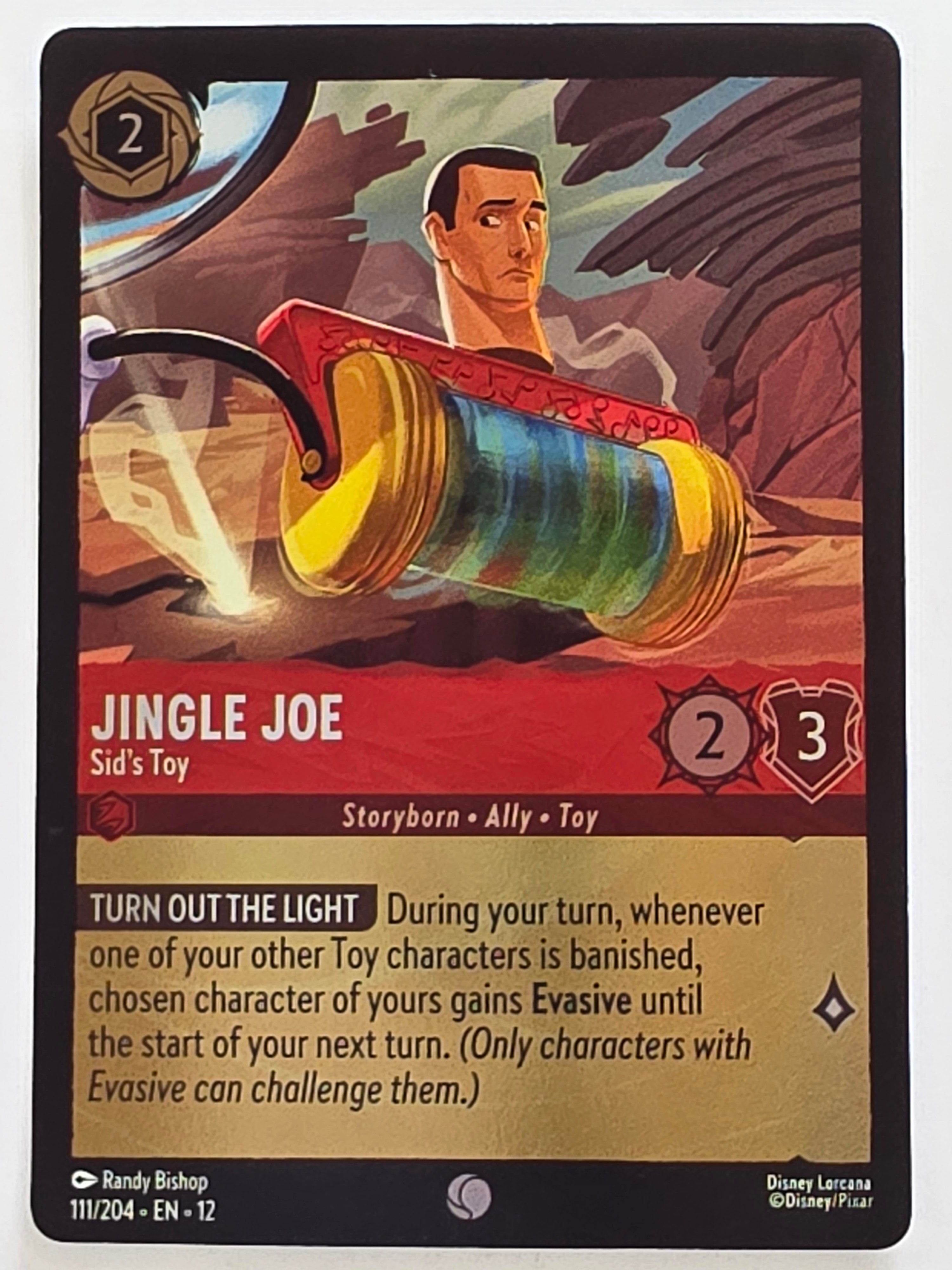 Disney Lorcana Wilds Unknown | Coldfoil | #111/204 | Jingle Joe Sid's Toy | Common