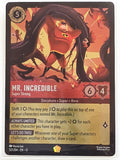 Disney Lorcana Wilds Unknown | Coldfoil | #127/204 | Mr Incredible Super Strong | Legendary