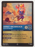 Disney Lorcana Wilds Unknown | Coldfoil | #145/204 | Gadget Hackwrench Resourceful Mechanic | Super Rare