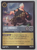 Disney Lorcana Wilds Unknown | Coldfoil | #186/204 | Lord Dingwall Bullheaded | Uncommon