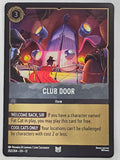 Disney Lorcana Wilds Unknown | Coldfoil | #202/204 | Club Door | Uncommon