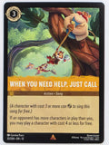Disney Lorcana Wilds Unknown | #032/204 | When You Need Help, Just Call | Rare