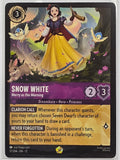 Disney Lorcana Wilds Unknown | #037/204 | Snow White Merry as the Morning | Legendary