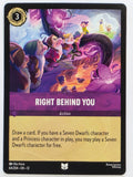 Disney Lorcana Wilds Unknown | #064/204 | Right Behind You | Uncommon