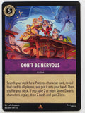 Disney Lorcana Wilds Unknown | #065/204 | Don't Be Nervous | Rare