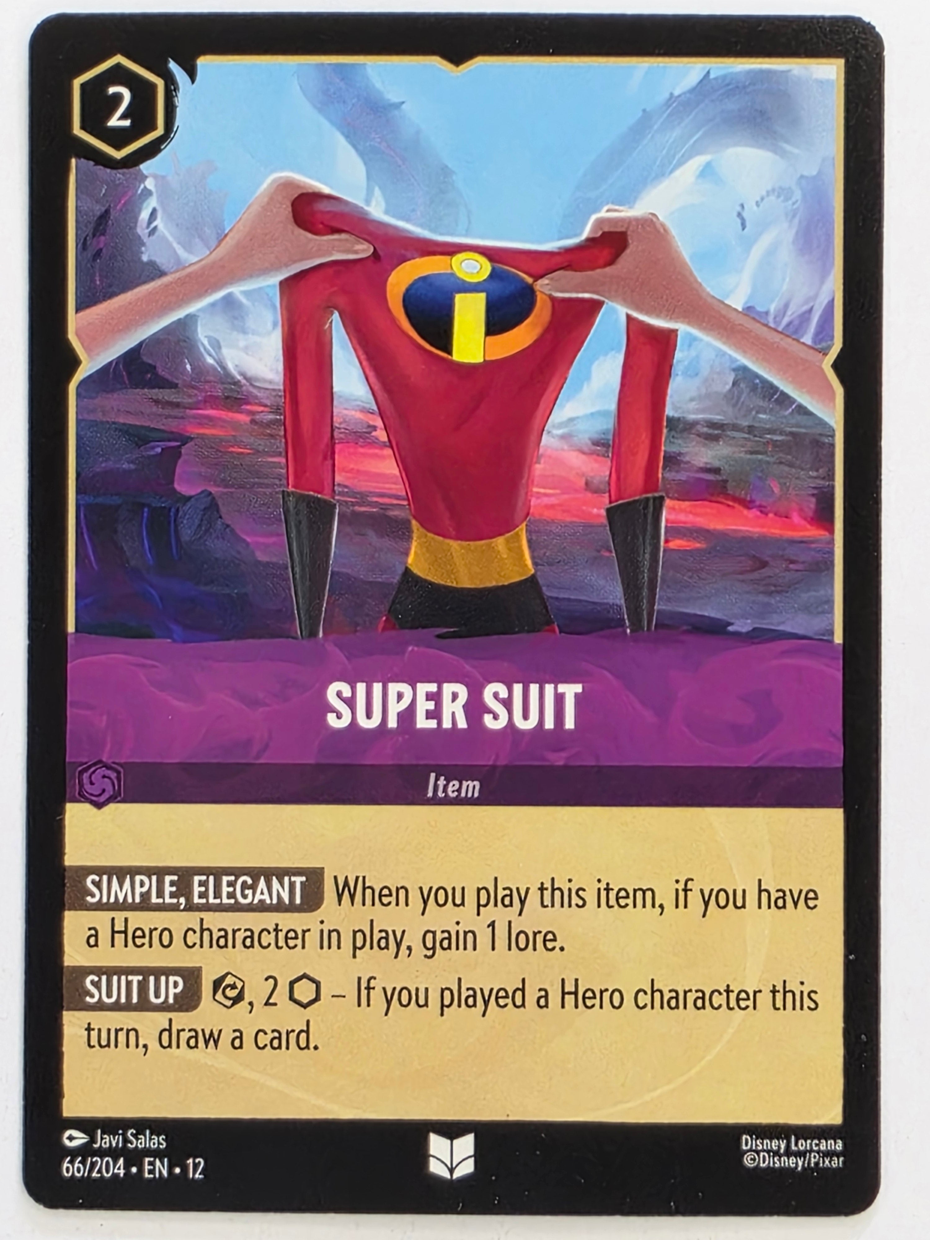 Disney Lorcana Wilds Unknown | #066/204 | Super Suit | Uncommon