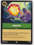 Disney Lorcana Wilds Unknown | #096/204 | Sabotage | Common