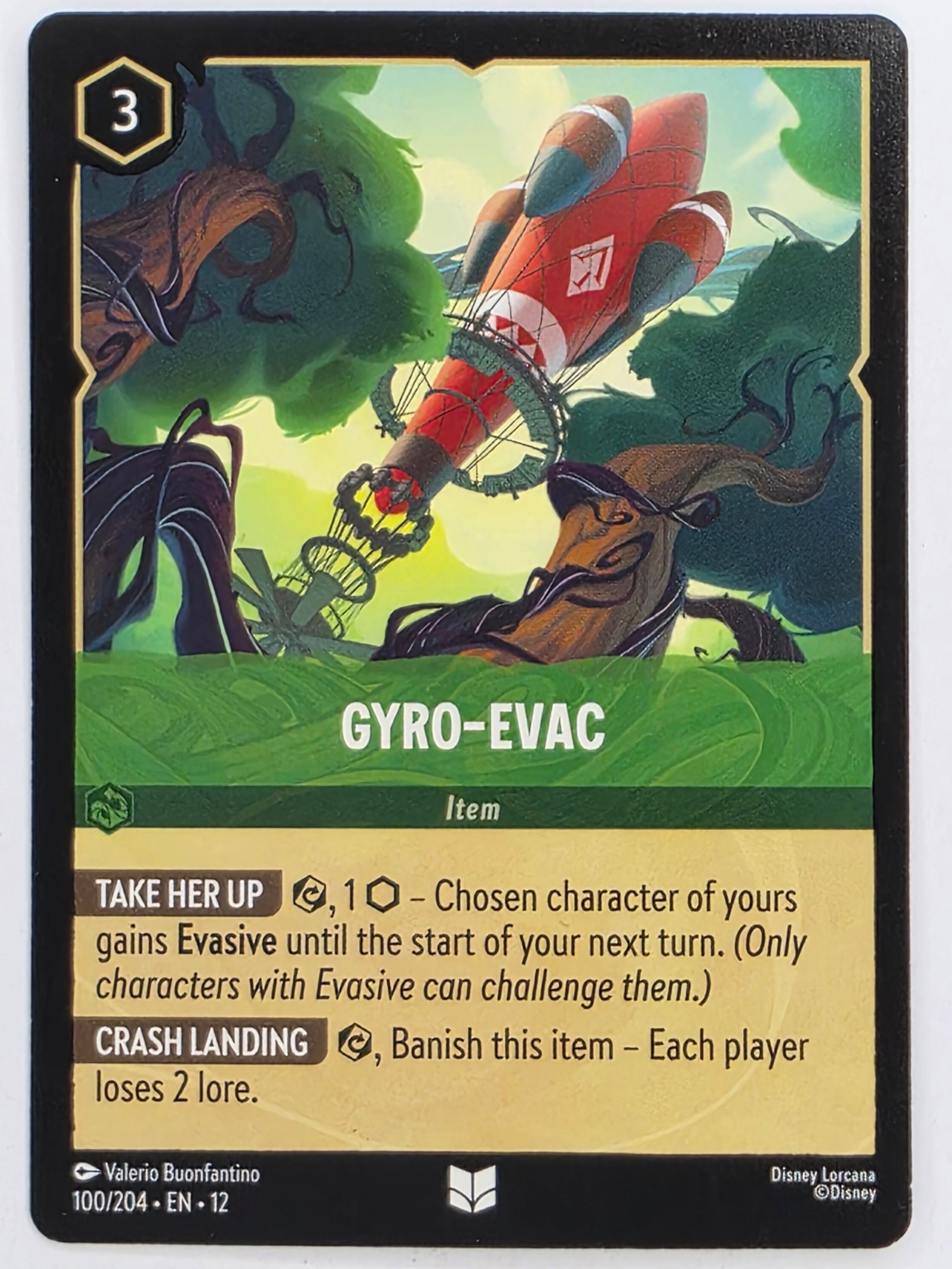 Disney Lorcana Wilds Unknown | #100/204 | Gyro-Evac | Uncommon