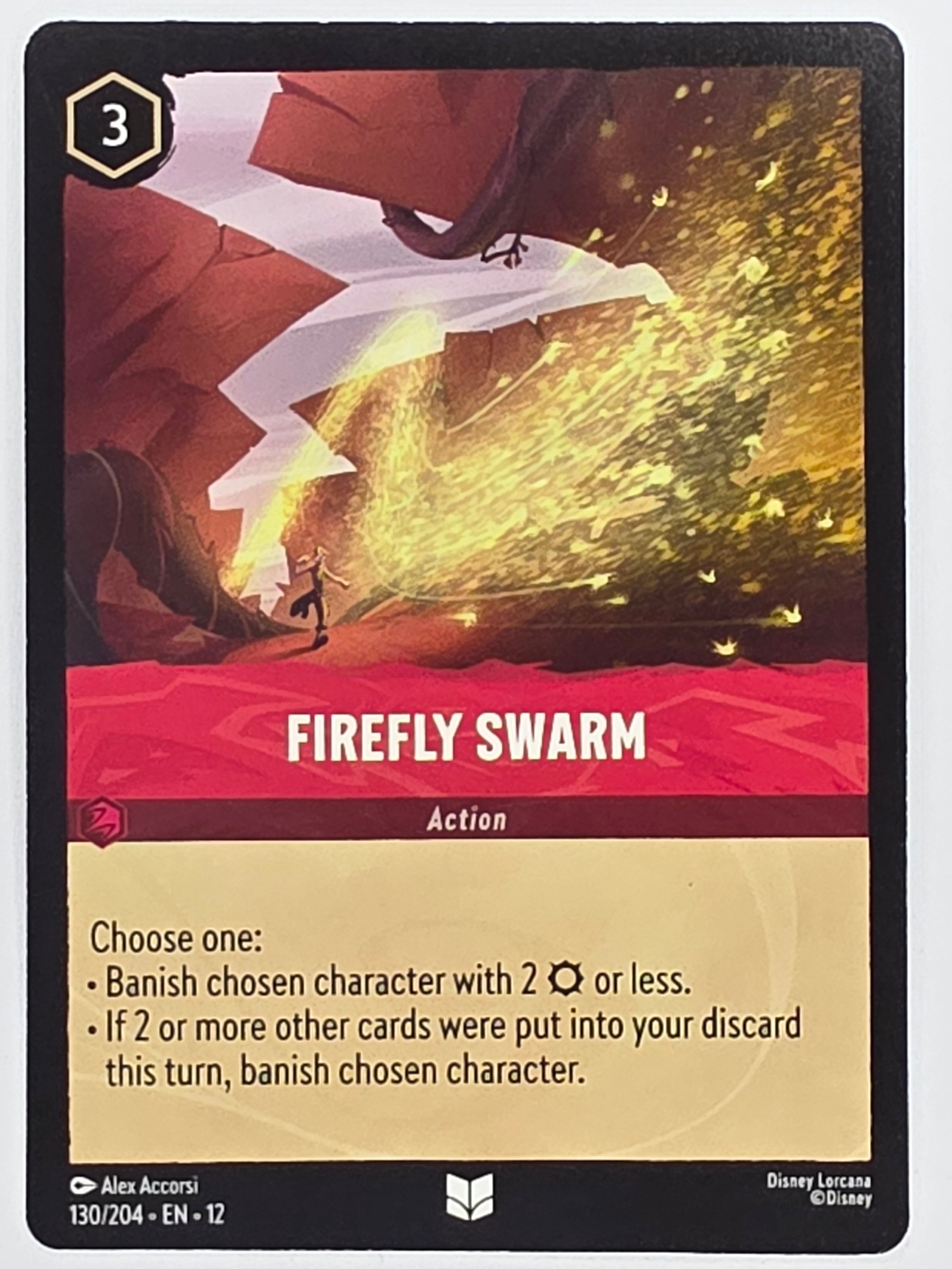 Disney Lorcana Wilds Unknown | #130/204 | Firefly Swarm | Uncommon