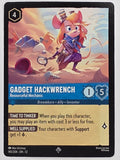 Disney Lorcana Wilds Unknown | #145/204 | Gadget Hackwrench Resourceful Mechanic | Super Rare