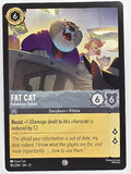 Disney Lorcana Wilds Unknown | #182/204 | Fat Cat Felonious Feline | Common