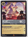 Disney Lorcana Wilds Unknown | #187/204 | Fat Cat Criminal Businessman | Rare