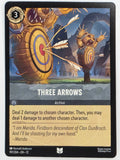Disney Lorcana Wilds Unknown | #197/204 | Three Arrows | Uncommon
