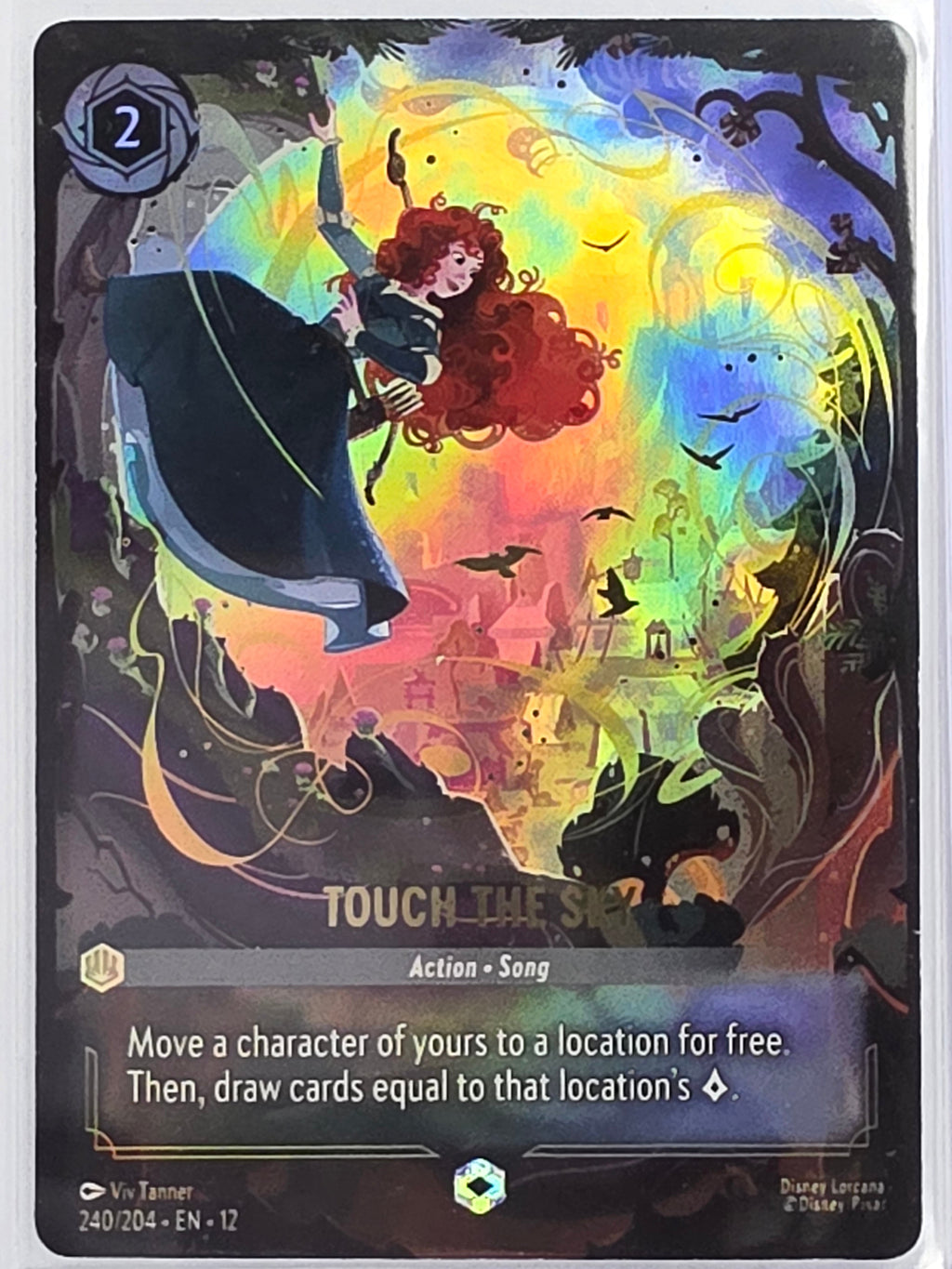 Disney Lorcana Wilds Unknown | #240/204 | Touch the Sky | Enchanted