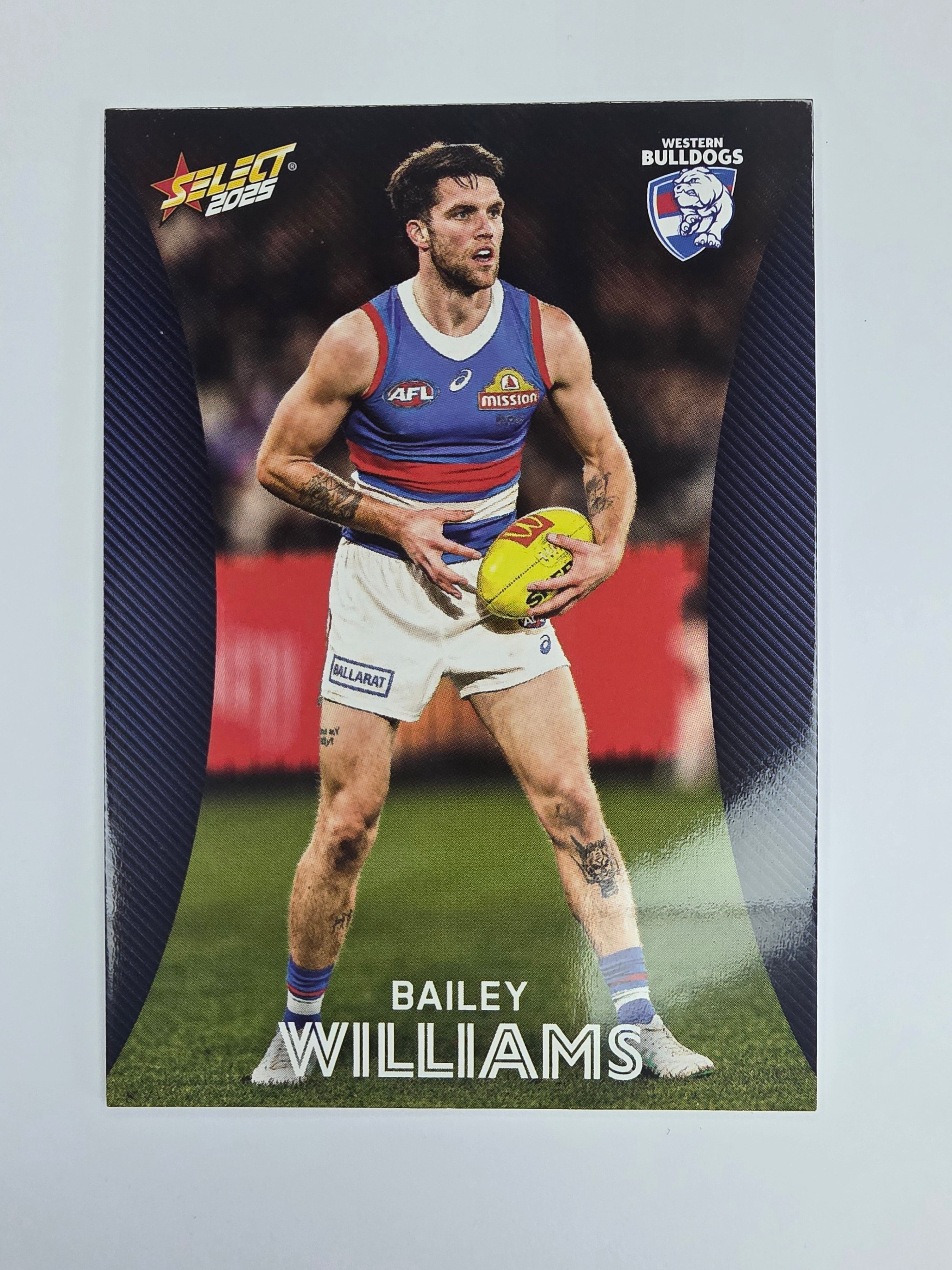AFL 2025 Footy Stars Base Card #198 Bailey Williams Western Bulldogs