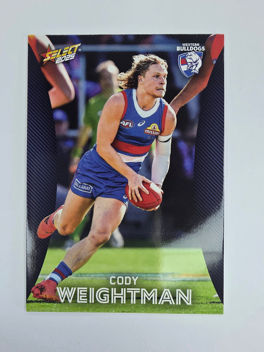 AFL 2025 Footy Stars Base Card #197 Cody Weightman Western Bulldogs