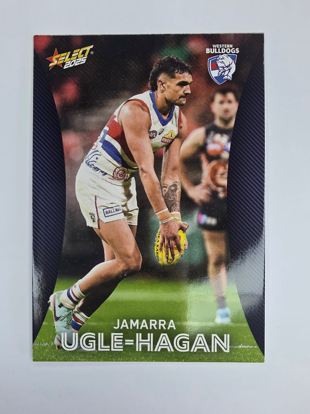 AFL 2025 Footy Stars Base Card #196 Jamarra Ugle-Hagan Western Bulldogs