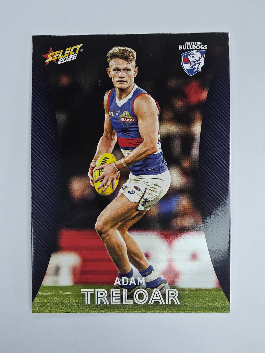 AFL 2025 Footy Stars Base Card #195 Adam Treloar Western Bulldogs