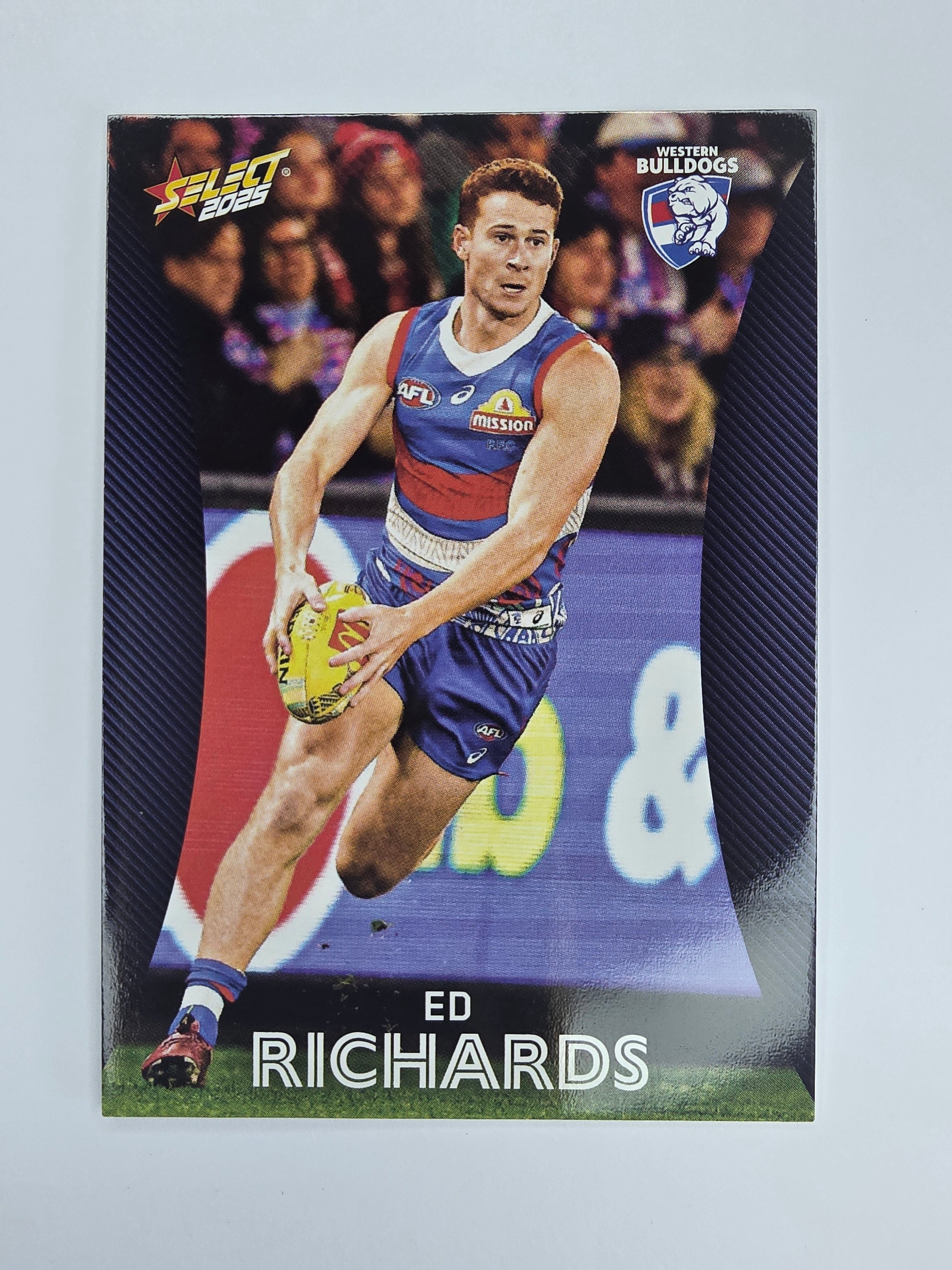 AFL 2025 Footy Stars Base Card #194 Ed Richards Western Bulldogs