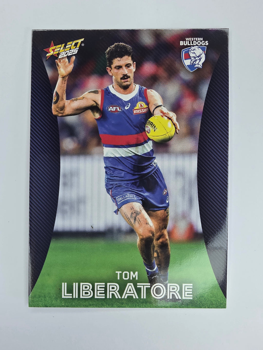 AFL 2025 Footy Stars Base Card #192 Tom Liberatore Western Bulldogs