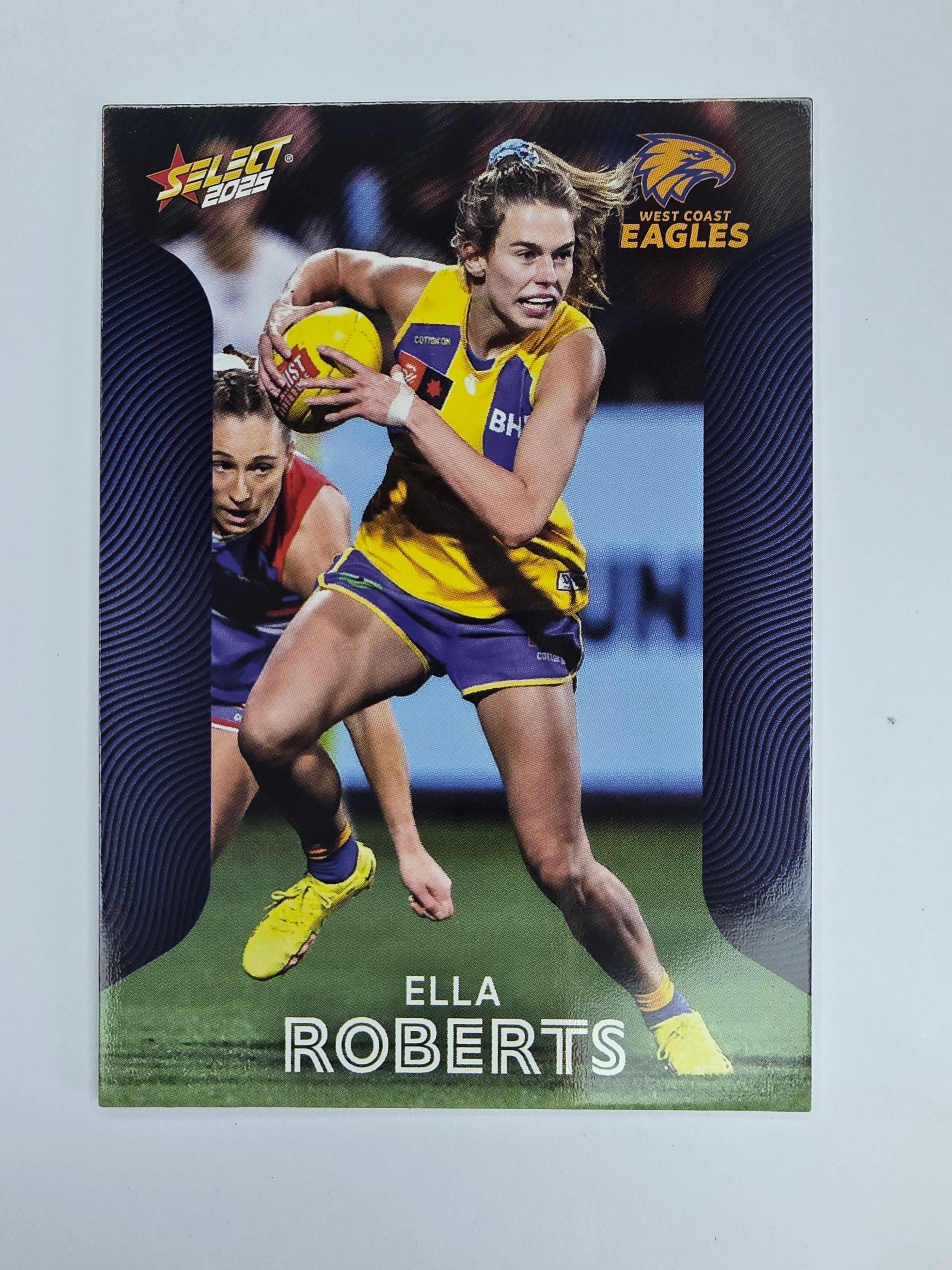 AFL 2025 Footy Stars Base Card #231 Ella Roberts West Coast Eagles AFLW