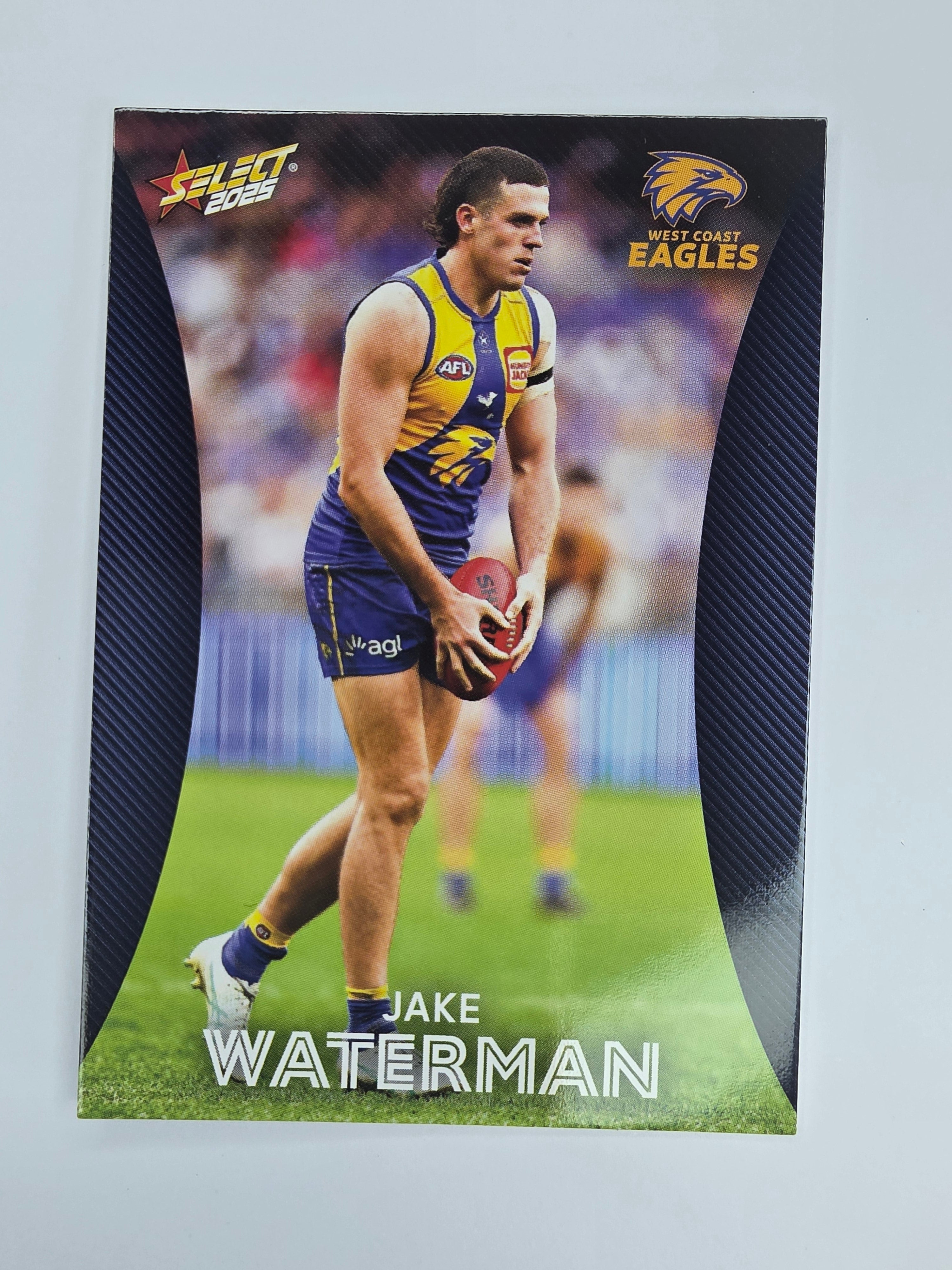 AFL 2025 Footy Stars Base Card #186 Jake Waterman West Coast Eagles