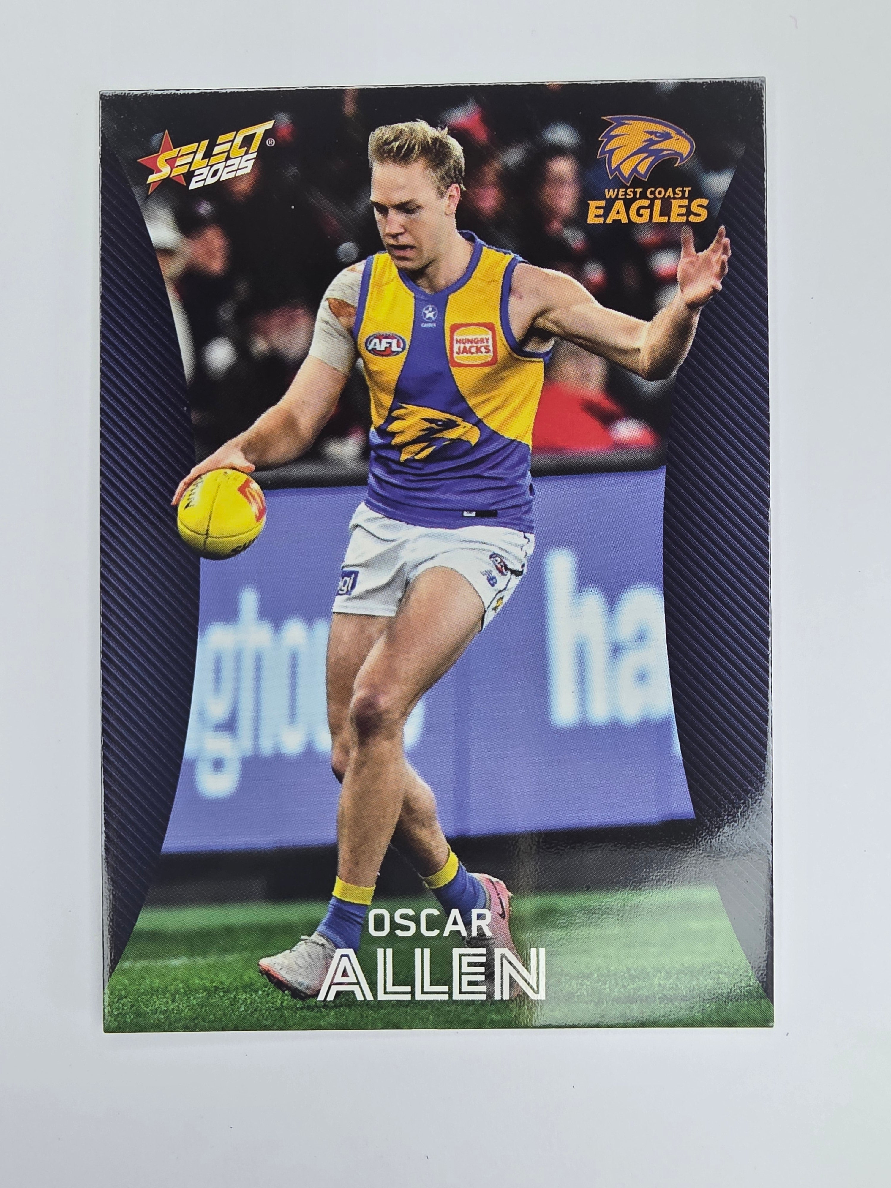 AFL 2025 Footy Stars Base Card #177 Oscar Allen West Coast Eagles