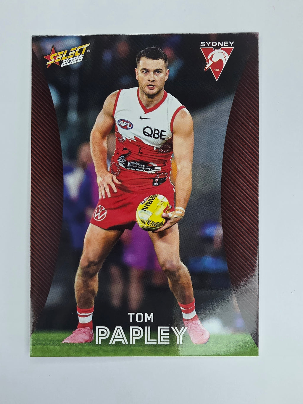 AFL 2025 Footy Stars Base Card #174 Tom Papley Sydney Swans