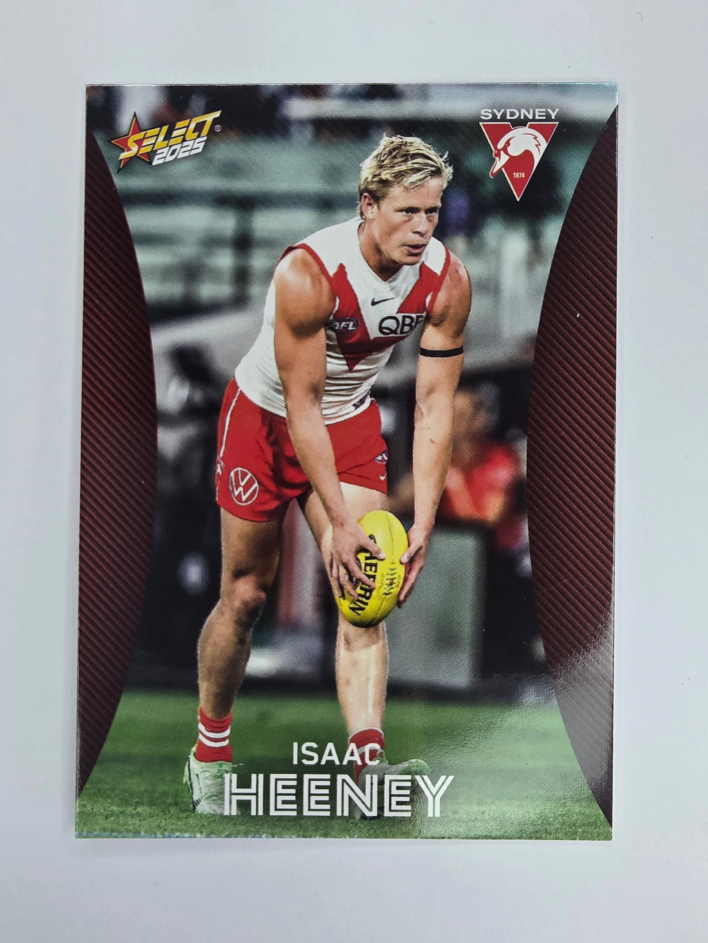 AFL 2025 Footy Stars Base Card #170 Isaac Heeney Sydney Swans