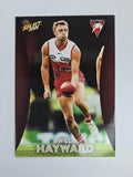 AFL 2025 Footy Stars Base Card #169 Will Hayward Sydney Swans