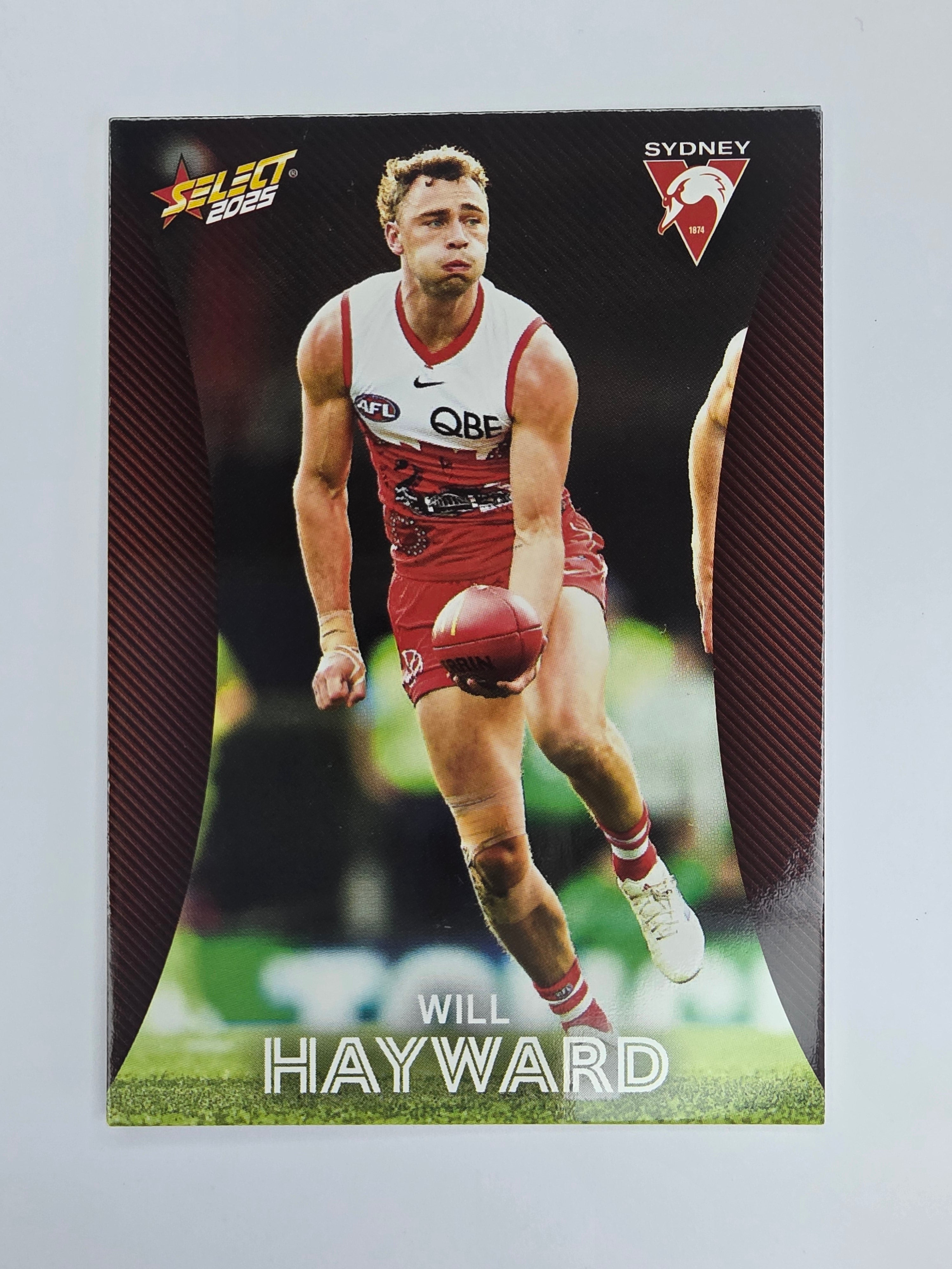 AFL 2025 Footy Stars Base Card #169 Will Hayward Sydney Swans